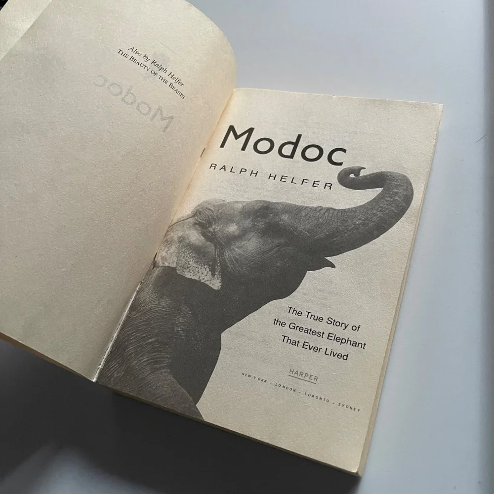 Modoc by Ralph Helfer Book - Picture 4 of 5